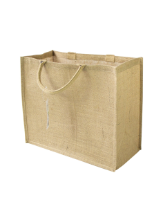 5 Pcs - Sac cabas en jute brun 450x220mm H370mm