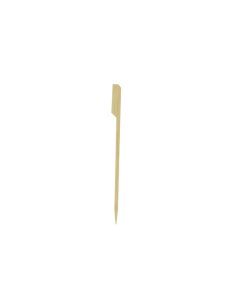 100 Pcs - Pique bambou "Teppo Gushi" - 15 cm, côté vert élégant