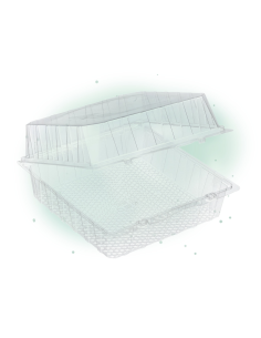 225 Pcs - Boîte blister plastique transparente - 220x220 mm, Hauteur: 100 mm 2