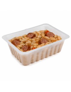250 Pcs - Barquette plastique transparente - 250 ml, 111x87 mm, Hauteur: 43 mm 2
