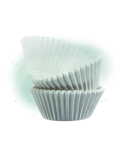 1000 Pcs - Caissette papier de cuisson ronde ingraissable - Diam: 3,9 cm, Hauteur: 2,5 cm 2