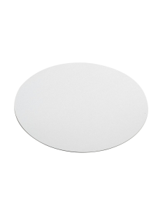 100 Pcs - Rond carton double face or/noir - Diam: 18 cm 2