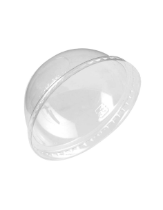 100 Pcs - Couvercle PET transparent dôme - Hauteur: 38 mm, idéal pour la restauration