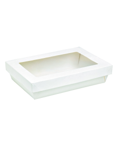 50 Pcs - Boîte rectangulaire "Kray" - 1500 ml, 22,5 x 15,5 cm, Hauteur: 5 cm