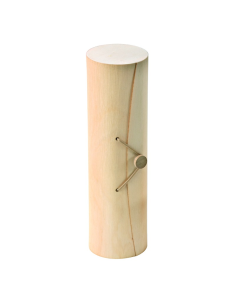 50 Pcs - Boîte bois cylindrique 7 macarons Diam: 6,7 cm 23 x 6,7 x 6,7 cm