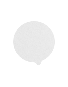 500 Pcs - Opercover Blanc - Diam: 156 mm, idéal pour protéger vos plats
