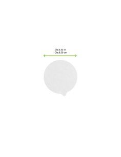 1000 Pcs - Opercover blanc - Diamètre 82 mm, parfait pour vos couvercles HORECA 2