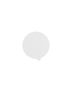 1000 Pcs - Opercover blanc - Diamètre: 95 mm, Idéal pour la restauration rapide
