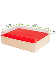 100 Pcs - Couvercle PET transparent "Samourai" - 16,1 x 11,4 x 5 cm, idéal horeca 2