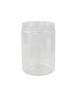 80 Pcs - Bocal Bokotwist en plastique PET - 750 ml, Ø89 mm, Hauteur: 135 mm