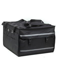 1 Pcs - Caisse scooter/sac a dos ISO noir 2 ouvertures etagere 495x495mm H320mm
