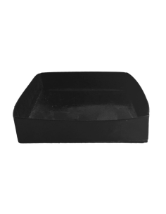 2 Pcs - Panier BBQ solide avec bordure 279x279mm H30mm