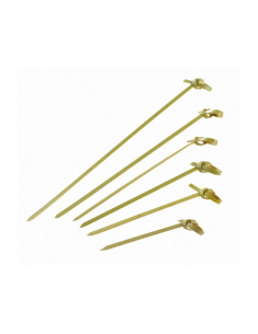 100 Pcs - Pique bambou "Noshi" - 15 cm, idéal pour la présentation élégante.