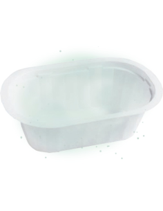 100 Pcs - Barquette plastique PP - 40 x 40 mm, légère et résistante 2