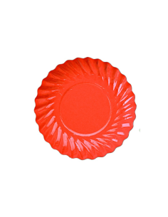 200 Pcs - Coupelle carton double face orange/citron - Diam: 9 cm, 9 x 9 cm