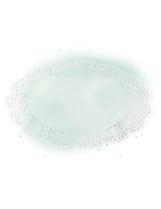 250 Pcs - Dentelle papier blanche ovale - Élégance pour desserts 2