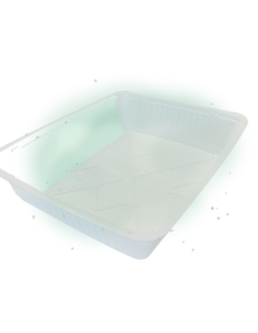 50 Pcs - Barquette plastique "gastronorme" - 325x265mm, H70mm, 4000ml 2