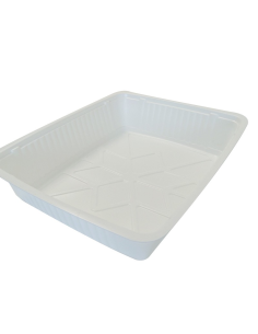 50 Pcs - Barquette plastique "gastronorme" - 325x265mm, H70mm, 4000ml