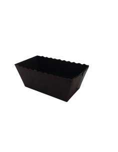 75 Pcs - Moule de cuisson carton marron - 104 x 55 mm, Hauteur: 40 mm