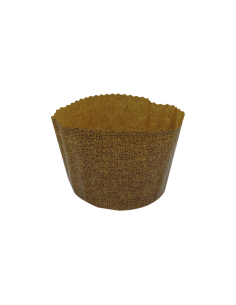 540 Pcs - Moule de cuisson carton "panettone" - Hauteur: 55 mm