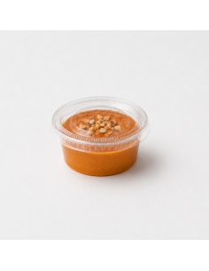 100 Pcs - Couvercle PET plat transparent - Diam: 7,4 cm, Idéal pour emballage 2