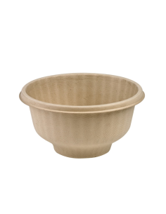 50 Pcs - Pot à soupe pulpe avec couvercle - 680 ml, Diam: 14 cm, Hauteur: 9 cm