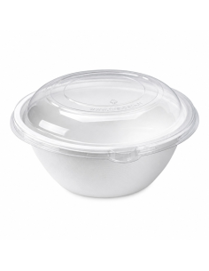 50 Pcs - Couvercle PET transparent - Diam: 22 cm x 3 cm