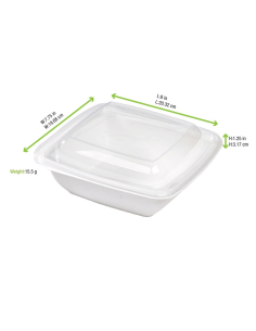 30 Pcs - Couvercle PET transparent - 20,5 x 20,5 cm, idéal pour conservation 2