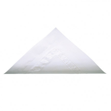 Serviette ouate blanche 2 plis x 100 unités