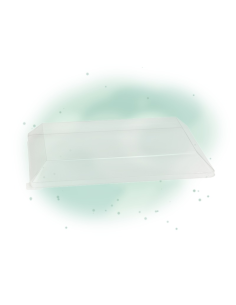 50 Pcs - Couvercle PET transparent "Scandinavie" - 40 x 28 cm x 4 cm 2