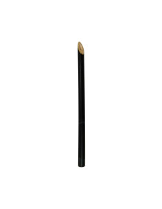25 Pcs - Paille en bambou noire pour cocktail - 14,5 cm, durable et élégante