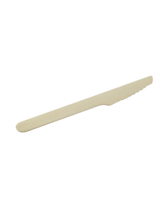 100 Pcs - Couteau en bois - 14 cm, idéal pour service en horeca