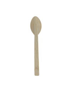 50 Pcs - Cuillère bambou "Anji" - 17,4 cm