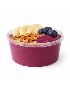 50 Pcs - Pot Deli rond transparent - 350 ml, Diam: 11,7 cm, Hauteur: 5,5 cm 2