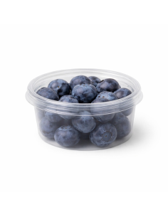 25 Pcs - Pot Deli Rond Transparent - 250 ml, Diam: 11,7 cm, Hauteur: 6,1 cm 2