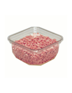 600 Pcs - Pot Deli carré en PLA - 60x40 mm, idéal pour services alimentaires 2
