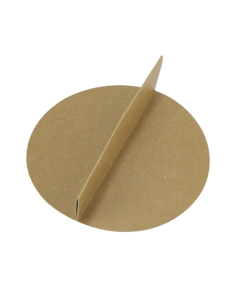 360 Pcs - Diviseur 2 parties en carton brun - 130 mm, Hauteur: 45 mm