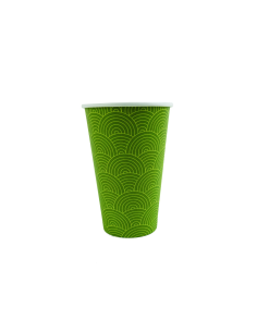 100 Pcs - Gobelet décor Tokyo pour distributeur - 350 ml, Ø80 mm, Hauteur: 118 mm 2