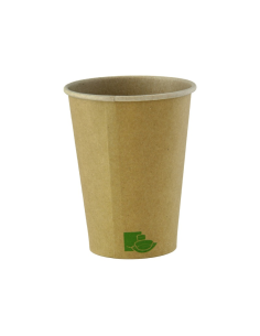 50 Pcs - Gobelet Carton Kraft Light "Zen" - 340 ml, Hauteur: 11 cm, Diam: 9 cm