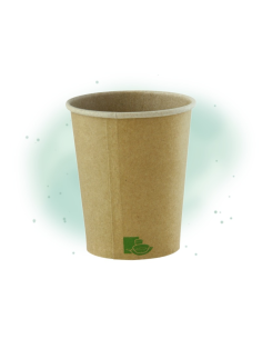 50 Pcs - Gobelet Carton Kraft "Zen" - 470 ml, Hauteur: 13,5 cm, Diam: 9 cm 2