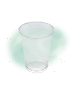600 Pcs - Shaker plastique PS transparent - 600 ml, Hauteur: 155 mm 2