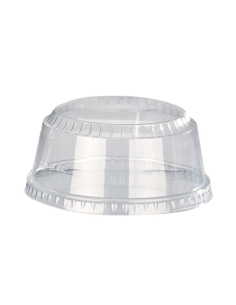 Couvercle PET transparent dôme Diam: 9,8 cm 9,8 x 4,5 cm - 100 unités