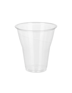 50 Pcs - Coupe plastique PET - 270 ml, idéal pour boissons et desserts