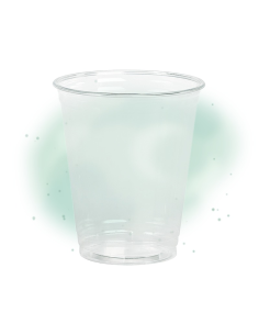 1000 Pcs - Pot à dessert transparent PET - 230 ml, Hauteur: 72 mm 2