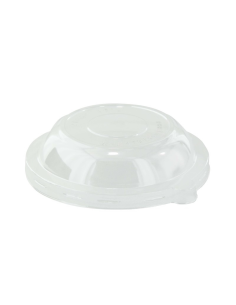 50 Pcs - Couvercle RPET transparent - Diam: 11,6 cm, Hauteur: 2,8 cm
