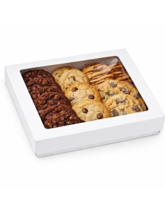 25 Pcs - Boîte carrée "Kray" en carton blanc - 700 ml, 15,5 cm, Hauteur: 5 cm 2