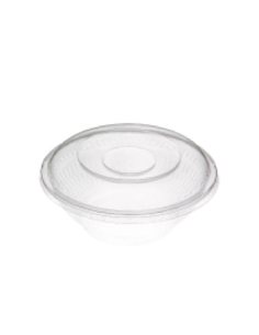 50 Pcs - Couvercle plastique transparent dôme - Diam: 16,5 cm, Hauteur: 2 cm