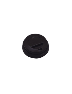 100 Pcs - Couvercle dôme PS marron - Diam: 6,2 cm, design pratique pour boissons
