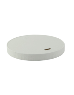 50 Pcs - Couvercle Carton Blanc pour Chaud et Froid - 9 cm x 1 cm