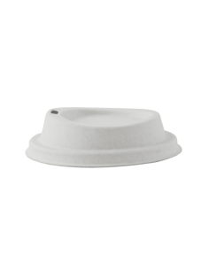 100 Pcs - Couvercle dôme brun avec bec verseur - Ø90 mm, Hauteur: 23 mm